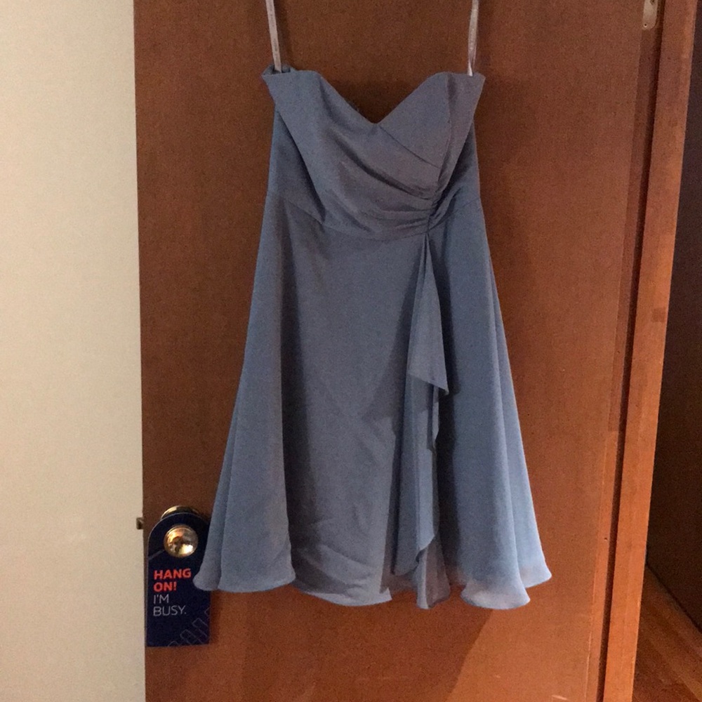 Periwinkle Alfred Angelo dress - Picture 1 of 1